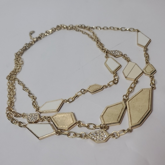 Alfani Women's Layered Necklace Gold Toned - Picture 2 of 4